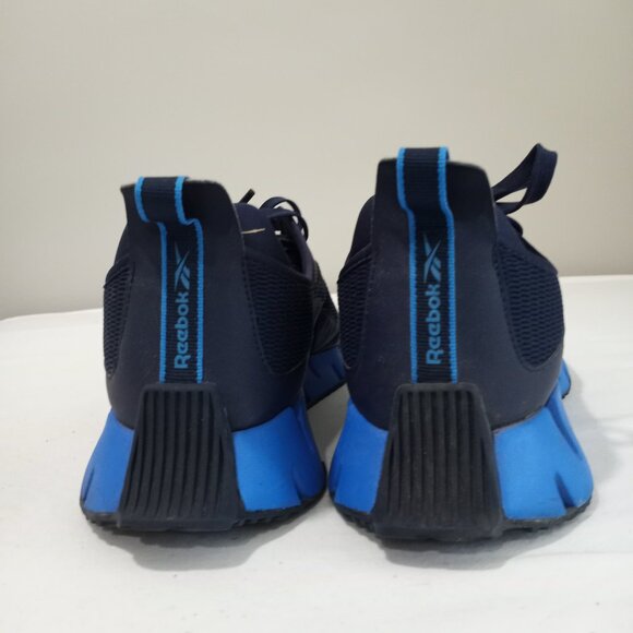 REEBOK ZIG DYNAMICA MEN SIZE 13 RUNNING SHOE NAVY BLUE